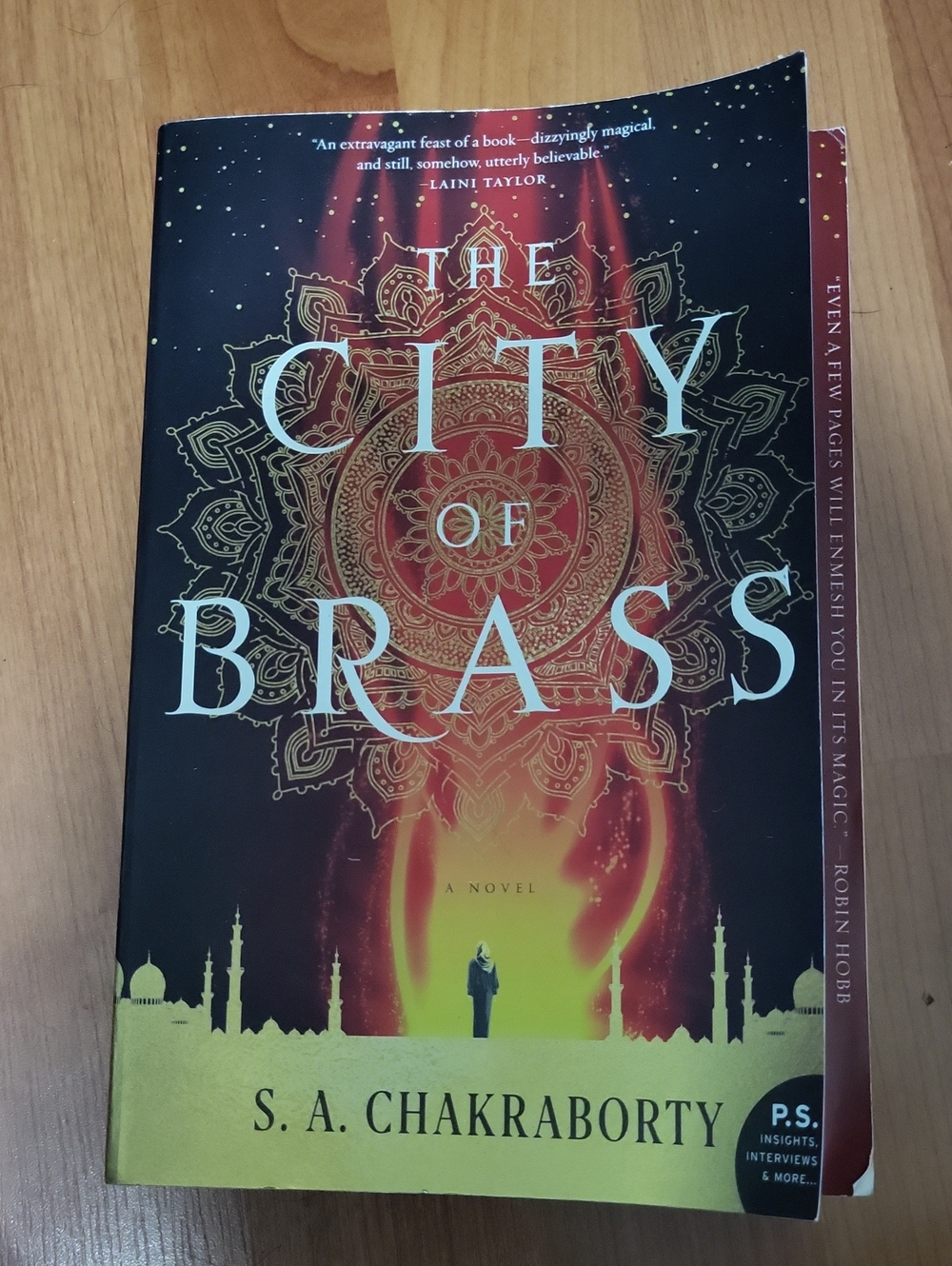 The City of Brass - Red and Gold Paperback